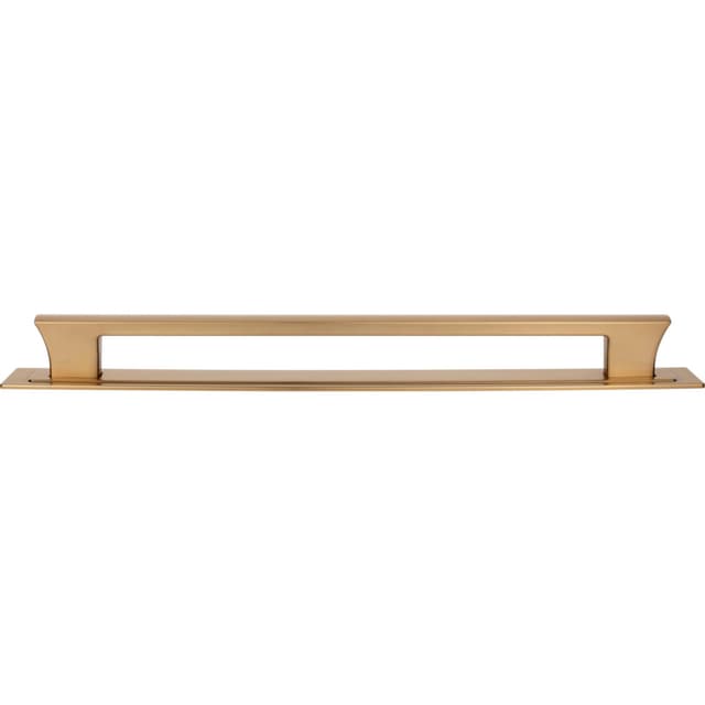 Top Knobs Zander Series Warm Brass 18" (457 mm) Center to Center Appliance Pull, A6009-WB