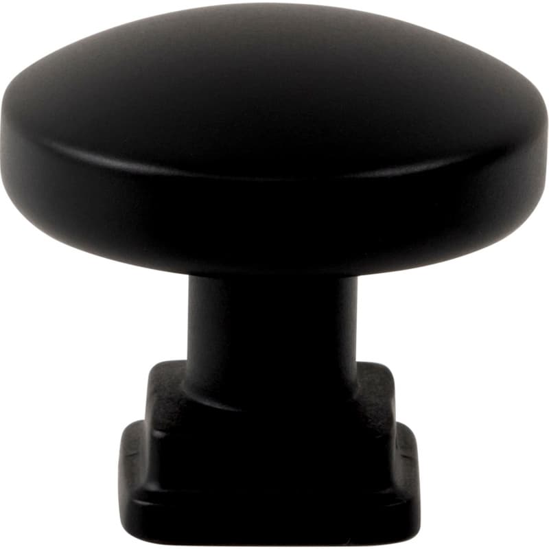 Top Knobs Kimberton Series 1-1/4" (32 mm) Diameter Matte BlackKnob, A6021-BL