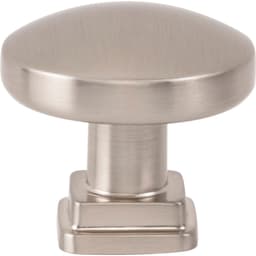 Top Knobs Kimberton Series 1-1/4" (32 mm) Diameter Brushed NickelKnob, A6021-BRN