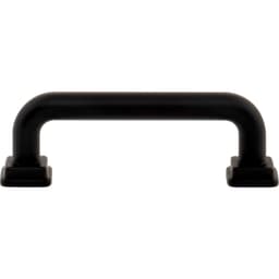 Top Knobs Kimberton Series 3" (76 mm) Center to Center Black Pull, A6022-BL