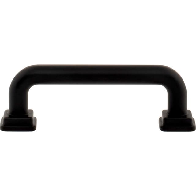 Top Knobs Kimberton Series 3" (76 mm) Center to Center Black Pull, A6022-BL