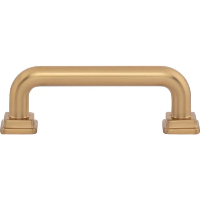Top Knobs Kimberton Series 3" (76 mm) Center to Center Warm Brass Pull, A6022-WB