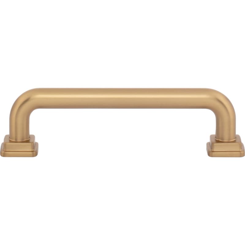 Top Knobs Kimberton Series 3-3/4" (96 mm) Center to Center Warm Brass Pull, A6023-WB