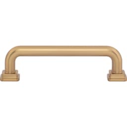 Top Knobs Kimberton Series 3-3/4" (96 mm) Center to Center Warm Brass Pull, A6023-WB