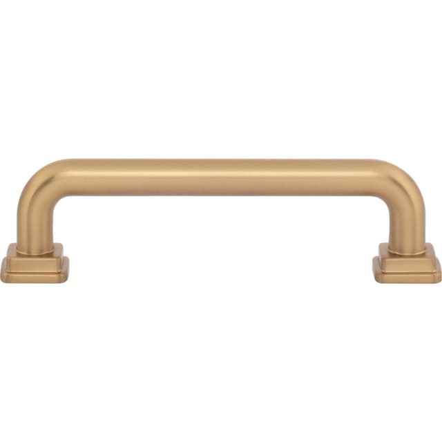 Top Knobs Kimberton Series 3-3/4" (96 mm) Center to Center Warm Brass Pull, A6023-WB