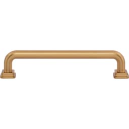 Top Knobs Kimberton Series 5-1/16" (128 mm) Center to Center Warm Brass Pull, A6024-WB