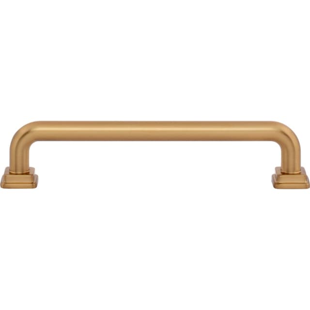 Top Knobs Kimberton Series 5-1/16" (128 mm) Center to Center Warm Brass Pull, A6024-WB