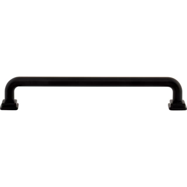 Top Knobs Kimberton Series 6-5/16" (160 mm) Center to Center Black Pull, A6025-BL
