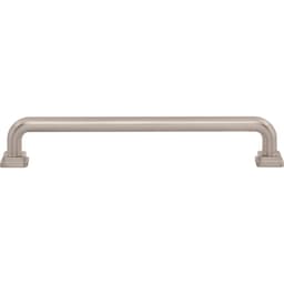 Top Knobs Kimberton Series 6-5/16" (160 mm) Center to Center Brushed Nickel Pull, A6025-BRN
