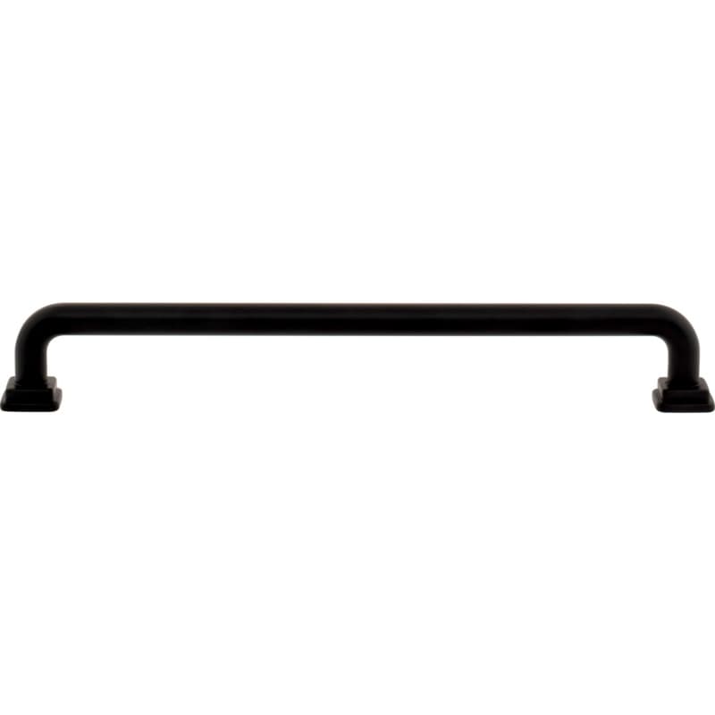 Top Knobs Kimberton 7-9/16" (192 mm) Center to Center Black Pull, A6026-BL