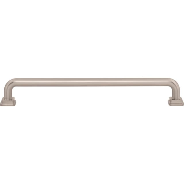 Top Knobs Kimberton Series 7-9/16" (192 mm) Center to Center Brushed Nickel Pull, A6026-BRN