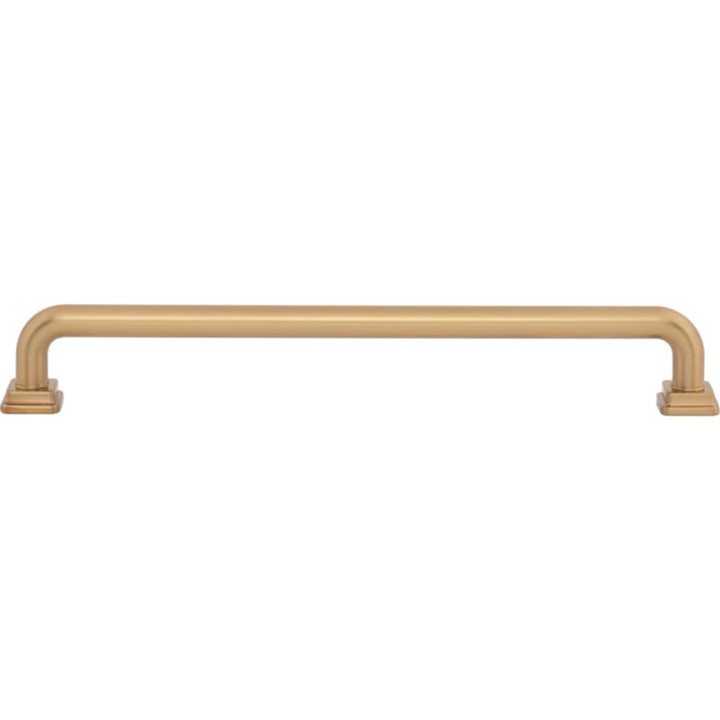 Top Knobs Kimberton 7-9/16" (192 mm) Center to Center Warm Brass Pull, A6026-WB
