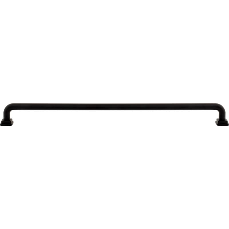 Top Knobs Kimberton 12" (305 mm) Center to Center Black Pull, A6027-BL