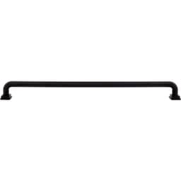 Top Knobs Kimberton Series Black 18" (457 mm) Center to Center Appliance Pull, A6029-BL