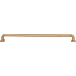 Top Knobs Kimberton Series Warm Brass 18" (457 mm) Center to Center Appliance Pull, A6029-WB