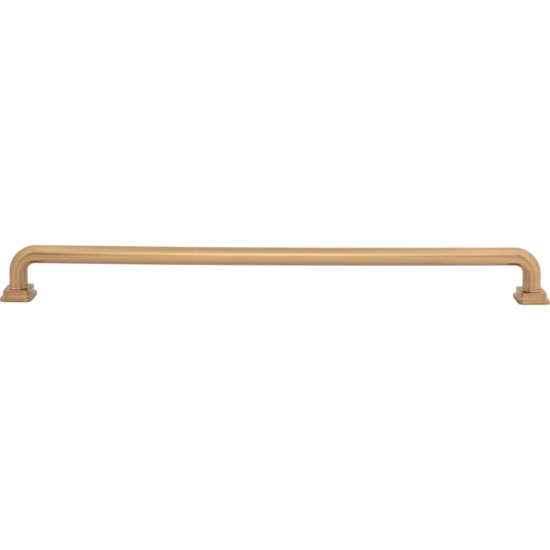 Top Knobs Kimberton Appliance Pull 18" (457 mm) Center to Center, Warm Brass, A6029-WB