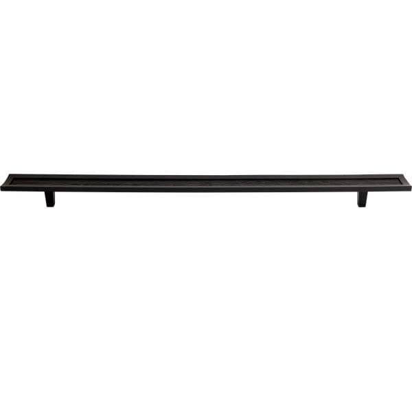 Top Knobs Primitive Series Matte Black 14" (356 mm) Center to Center Appliance Pull, -AP01-BL