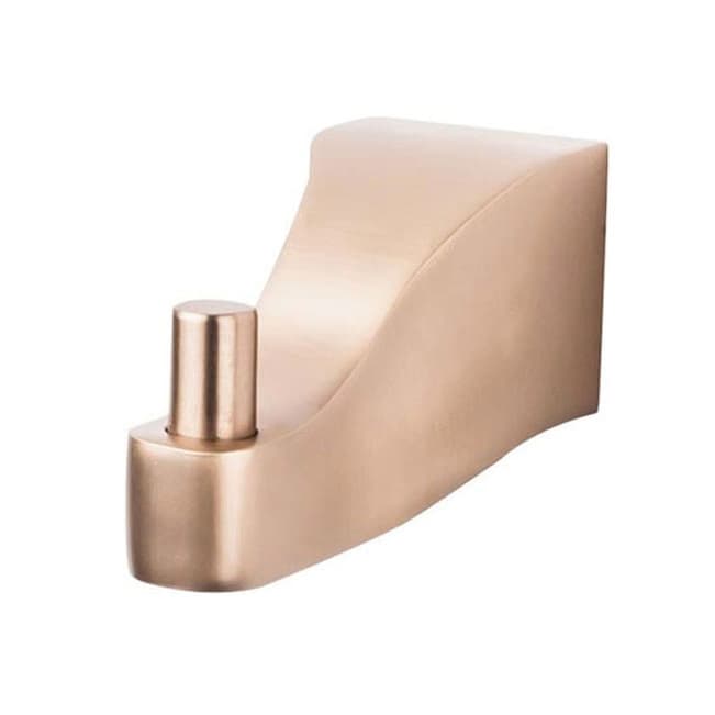 Aqua Bath Single Hook - Brushed Bronze - Top Knobs AQ1BB
