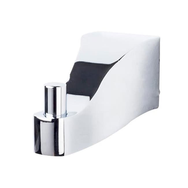 Top Knobs Aqua Bath Single Hook 1-9/16" Long Polished Chrome AQ1PC