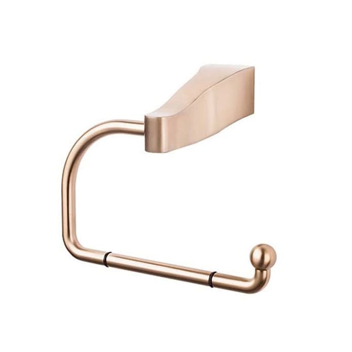 Aqua Bath Tissue Hook - Brushed Bronze - Top Knobs AQ4BB
