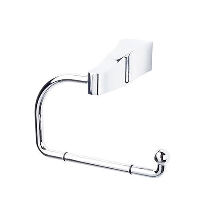Top Knobs Aqua Bath Tissue Hook 4" Long Polished Chrome AQ4PC