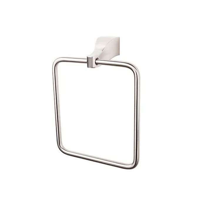 Top Knobs Aqua Bath Ring 7-1/4" Long Brushed Satin Nickel AQ5BSN