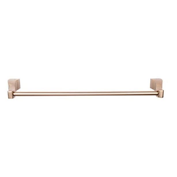 Aqua Bath Single Towel Bar - Brushed Bronze - Top Knobs AQ8BB