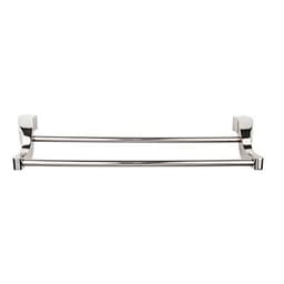 Aqua Bath Double Towel Bar - Polished Nickel - Top Knobs AQ9PN