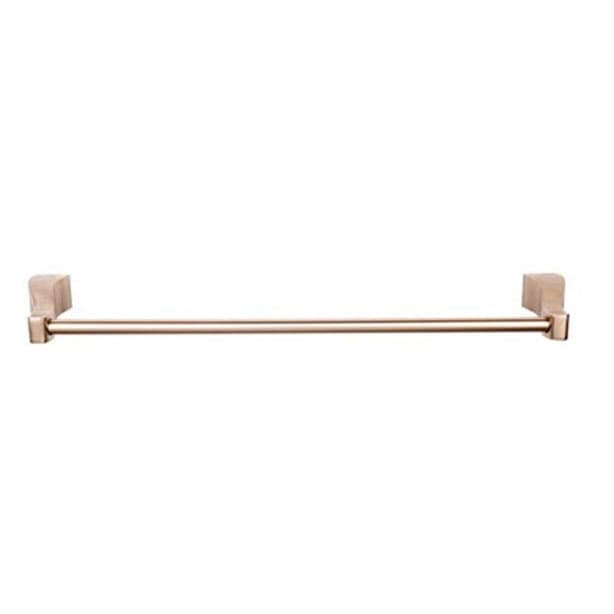Aqua Bath Single Towel Bar - Brushed Bronze - - Top Knobs AQ10BB