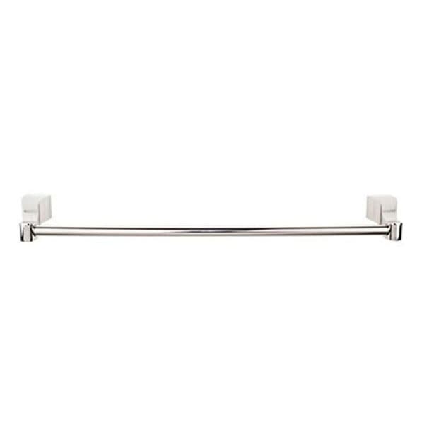 Aqua Bath Single Towel Bar - Polished Nickel - Top Knobs AQ10PN