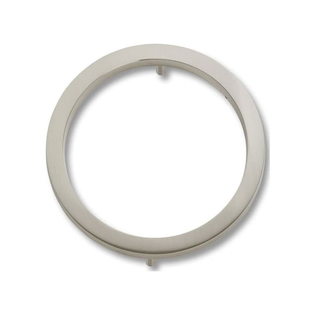 Top Knobs Modern Avalon Series Brushed Nickel 4-1/2 in (114 mm) L x 4 in (102 mm) W Zinc House Number, - AVN0-BRN