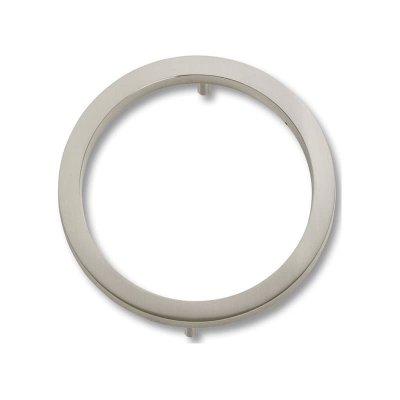 Top Knobs Modern Avalon Series Brushed Nickel 6 in (152 mm) L x 5-15/16 in (151 mm) W Zinc House Number, - AVN0-L-BRN