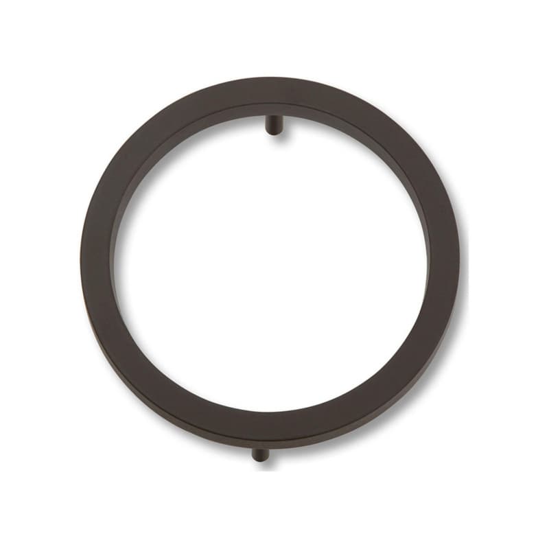 Top Knobs Modern Avalon Series Aged Bronze 4-1/2 in (114 mm) L x 4 in (102 mm) W Zinc House Number, - AVN0-O