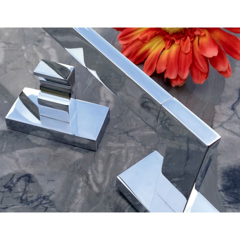 Axel Bath Towel Bar 18 Inch Single - Polish Chrome