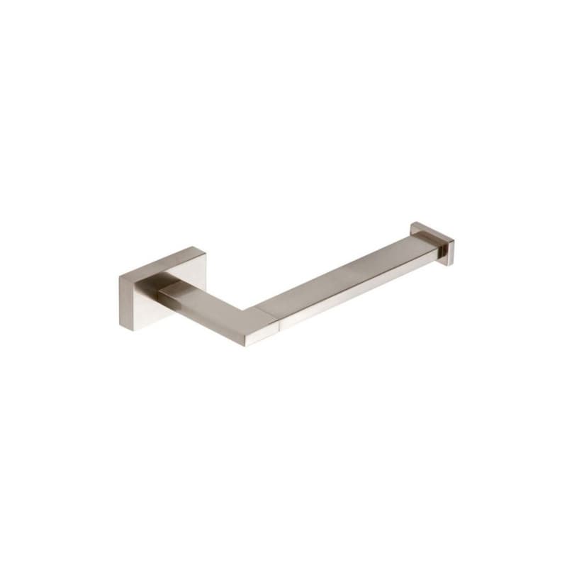 Axel Single Post Tissue Roll Holder 7-1/2" Wide Brushed Nickel - Top Knobs AXTP-BRN