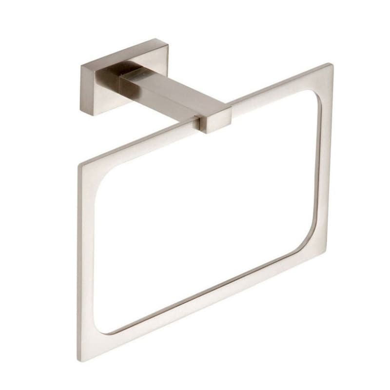 Axel Towel Ring 5-1/2" Wide Brushed Nickel - Top Knobs AXTR-BRN