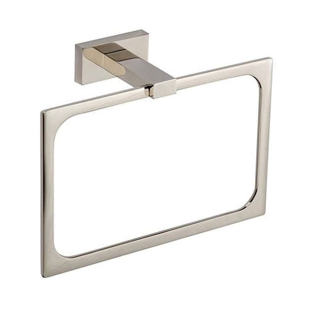 Axel Towel Ring 5-1/2" Wide Polished Nickel - Top Knobs AXTR-PN