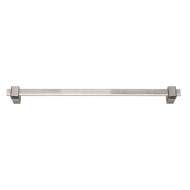 Buckle Up Single Towel Bar 18" Center to Center, Brushed Nickel