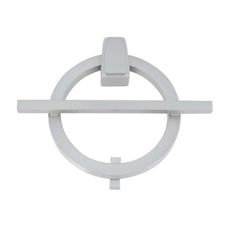 Top Knobs Modern Avalon Series Brushed Nickel 6 in (152 mm) L x 7-1/4 in (184 mm) W Brass Door Knocker, - DK643-BRN