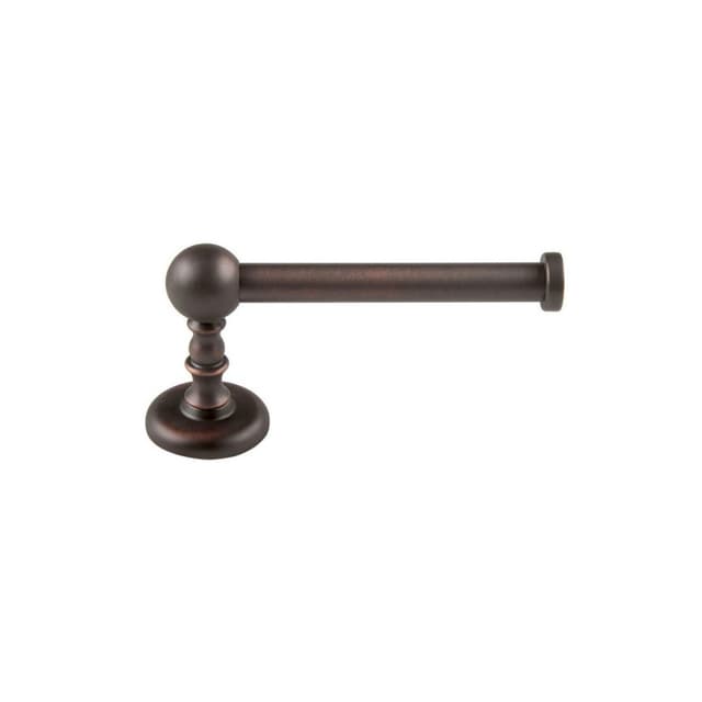Emma Single Post Tissue Roll Holder Venetian Bronze - Top Knobs EMMTP-VB