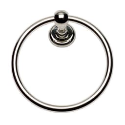 Emma Bath Towel Ring - Polished Nickel