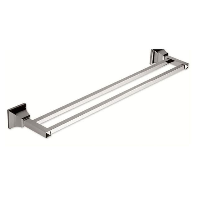 Atlas Homewares , gratitude double towel bar 24" polished chrome gradtb600-ch
