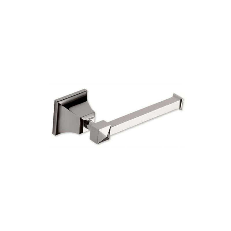 Gratitude Single Post Tissue Roll Holder 7-1/4" Wide Polished Chrome - Top Knobs GRATP-CH