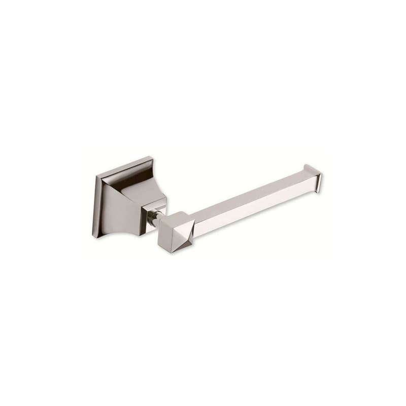 Gratitude Single Post Tissue Roll Holder 7-1/4" Wide Polished Nickel - Top Knobs GRATP-PN