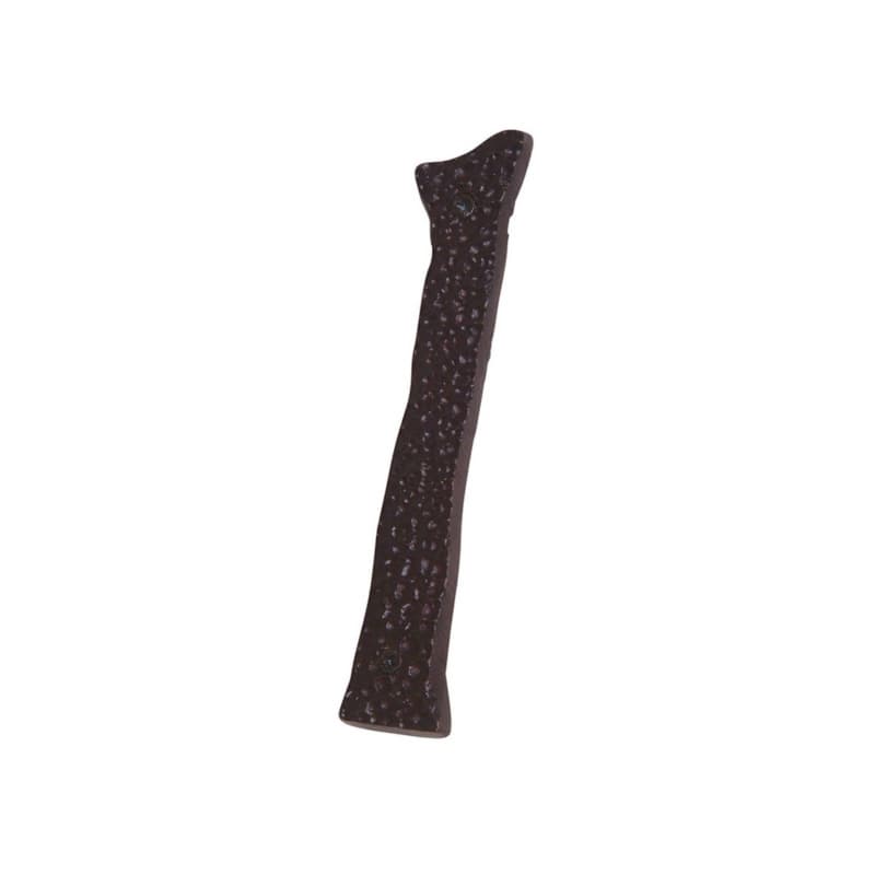 Top Knobs Jagged Hammered Aged Bronze 5-1/2" (140 mm) L x 3-3/4" (95 mm) W Zinc House Number, HN1L-O