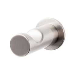 Hopewell Bath Single Hook 1-1/2" Long Brushed Satin Nickel - Top Knobs HOP1BSN
