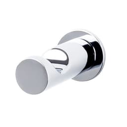Hopewell Bath Single Hook 1-1/2" Long Polished Chrome - Top Knobs HOP1PC