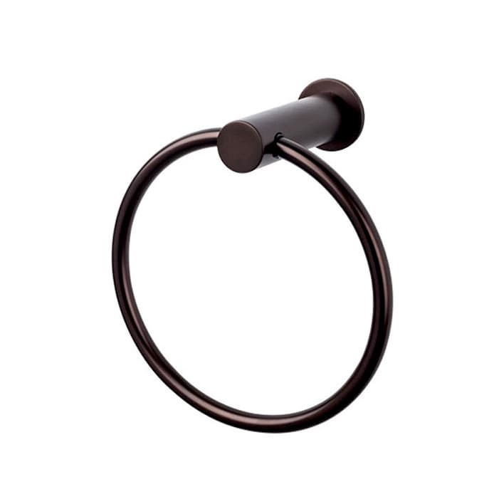 Hopewell Bath Ring 6-5/16" Long Oil Rubbed Bronze - Top Knobs HOP5ORB