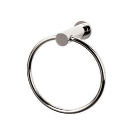 Hopewell Bath Ring 6-5/16" Long Polished Nickel - Top Knobs HOP5PN
