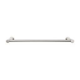 Hopewell Bath Single Towel Bar 24" Center to Center Brushed Satin Nickel - Top Knobs HOP8BSN